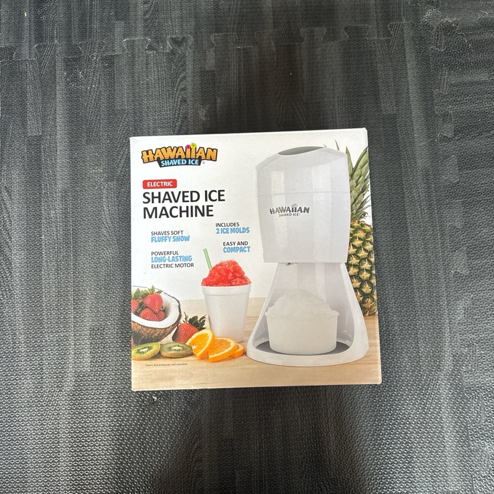 Electric Shaved Ice Machine - White